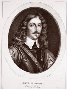 Montagu Bertie, Earl of Lindsey, attributed to Fauconnier, engraved by de Langlume by Anthony van Dyck